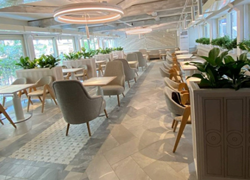 Проект для клиента Хачо и Пури, ресторан, г. Санкт-Петербург от CorsaStyle