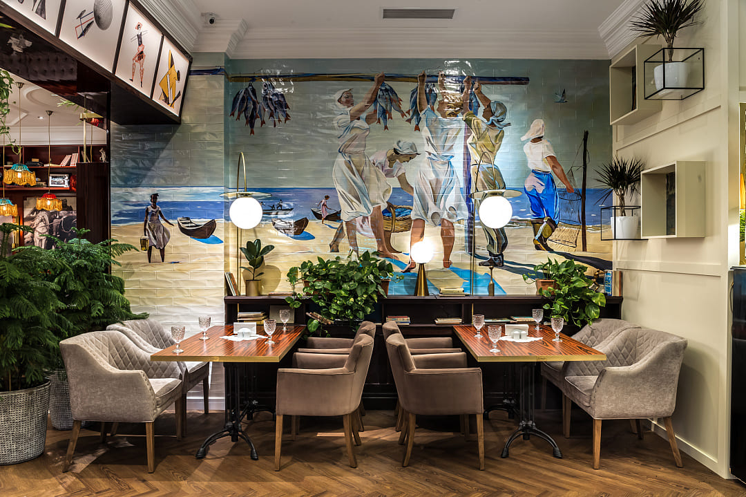 Проект для клиента Пастернак гранд-кафе, г. Самара от CorsaStyle